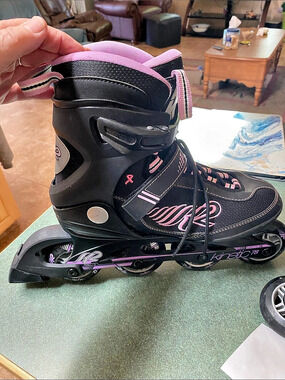 K2 Kinetic 78 Women's Inline Skates Black & Pink